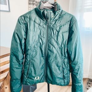 nike | university of oregon (U of O) puffer jacket